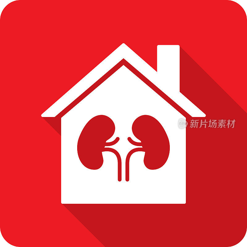 House Kidney Icon剪影